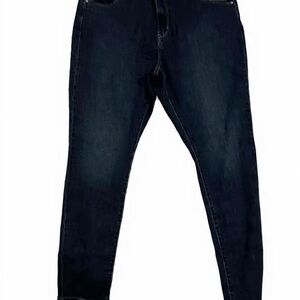 Elegant Dark Blue Women's Skinny Jeans